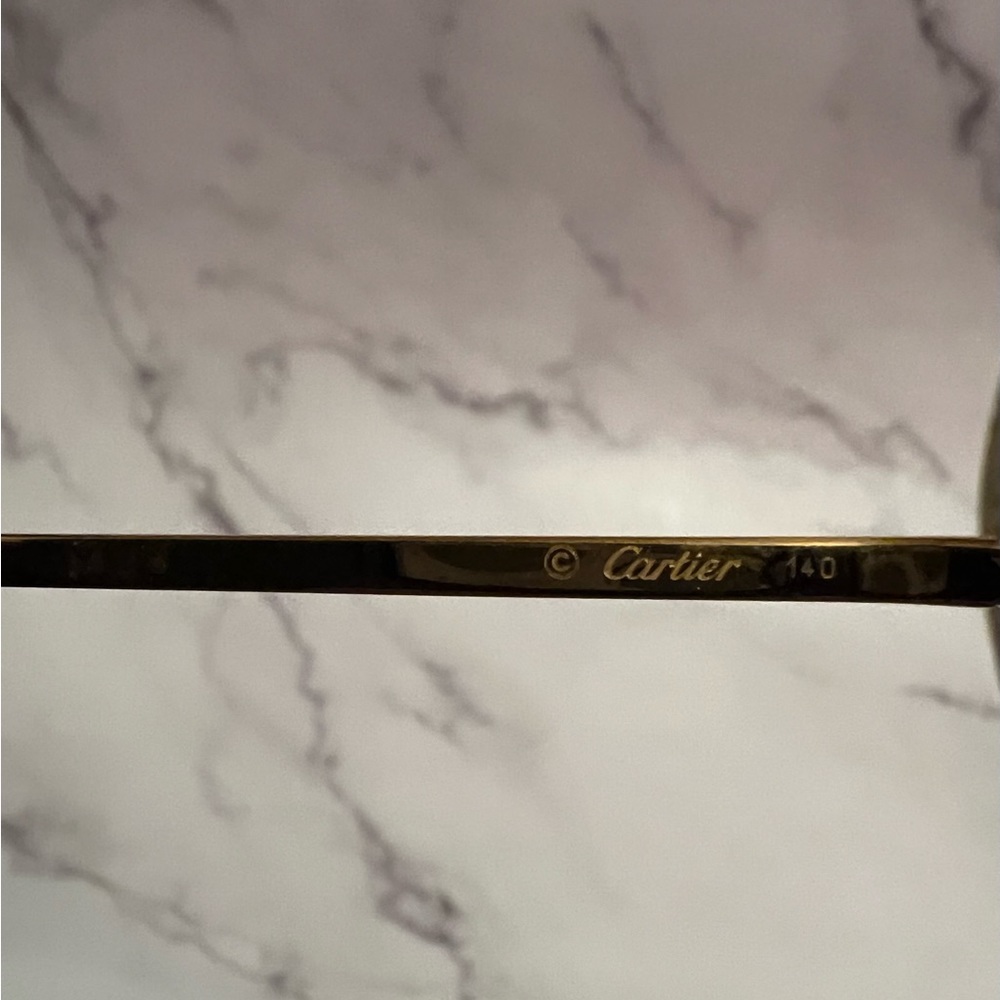 Authentic Mens C de Cartier Glasses - Picture 8 of 14